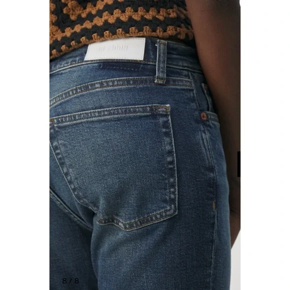 RE/DONE
MIDRISE BABY - BOOTCUT JEANS - AZZURRO - Picture 3 of 12